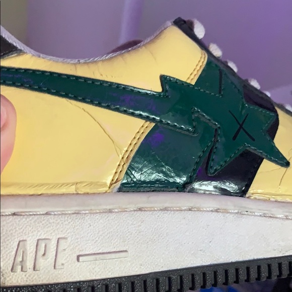 Bapesta x Kaws 2006 Beige Green Camo - Picture 6 of 6